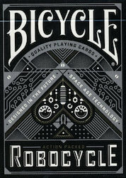 Bicycle Robocycle Plasticized Collectable Card Deck Black