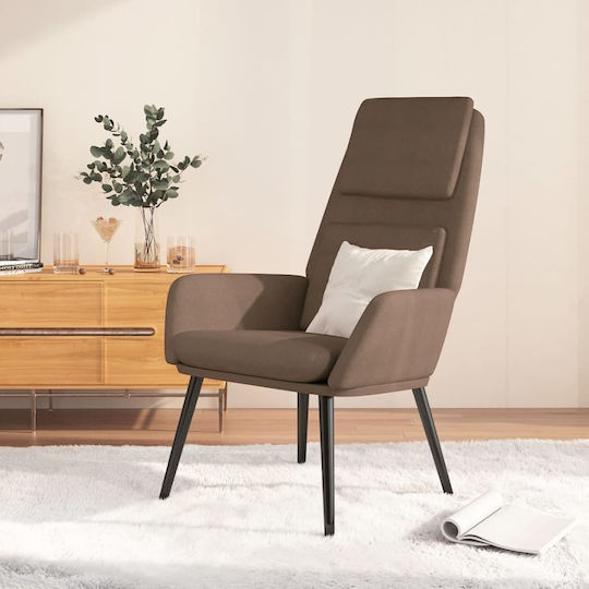Ohrensessel Taupe 70x77x98cm