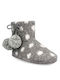 Parex Closed-Back Women's Slippers In Gray Colour 10126137.GR