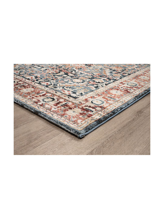 Newplan 529B Bedroom Rug Set Carmen Blue 5-45-CRM-C529B_C8897-SET067 3 Pieces