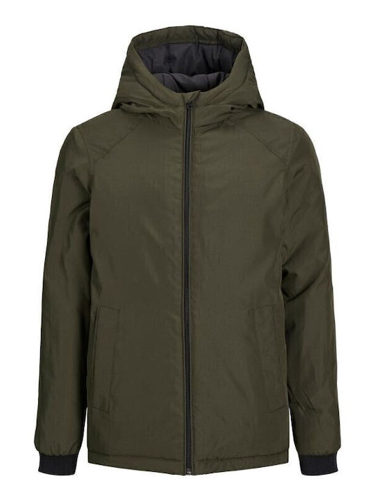 Jack & Jones Kids' Casual Jacket Short with Hoo...