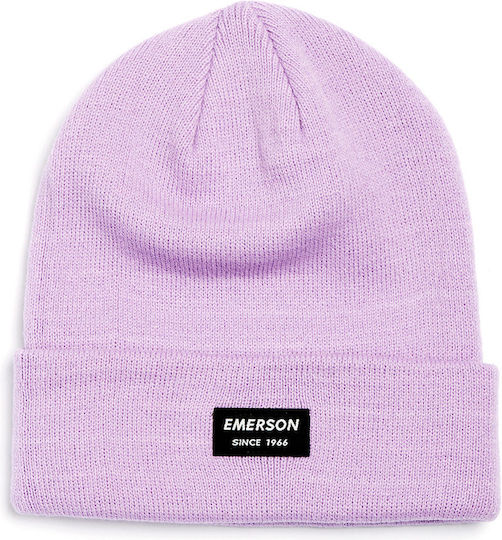 222.EU03.19 Beanie Beanie Knitted in Lilac color