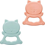 Saro Little Cats Teether made of Silicone for 6 m+ 2pcs