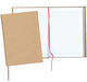 Next Set 6 Notebooks 100 Sheets A5 Ruled Beige