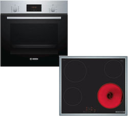 Bosch Countertop 66lt Oven with Ceramic Burners W59.4cm Inox