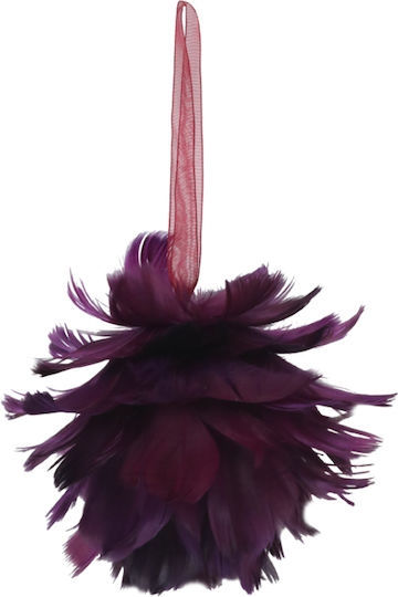 Grape Κρεμαστή Polyfoam Μωβ Μπάλα Μεγάλη Μωβ 10cm