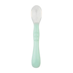 Saro Baby Spoon made of Silicone for 4+ months Mint