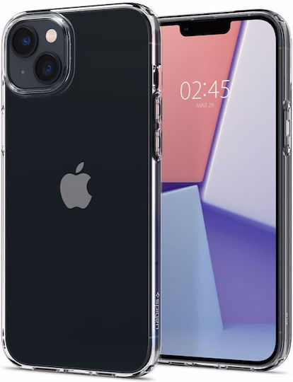 Spigen Liquid Crystal Back Cover Σιλικόνης Διάφανο (iPhone 14)