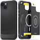 Spigen Rugged Armor Magsafe Back Cover Πλαστικό / Σιλικόνης 2mm Matte Black (iPhone 14 Plus)