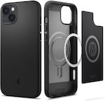 Spigen Mag Armor Silicone Back Cover Durable Matte Black (iPhone 14)