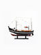 Christmas Boat Fishboat Wooden 39x45cm
