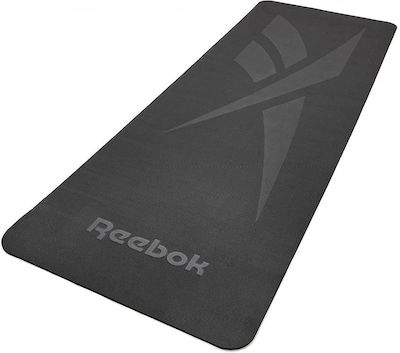 Reebok Στρώμα Γυμναστικής Yoga/Pilates Μαύρο (176x51cm)