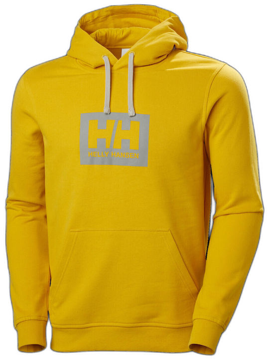 Helly Hansen Φούτερ με Κουκούλα Κίτρινο