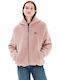 Emerson Women's Short Lifestyle Jacket for Winter with Hood Pink