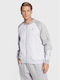 Adidas SST Herren Sweatshirt Jacke Light Grey Heather / White