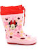 Παιδικές Γαλότσες Minnie Mouse Ροζ