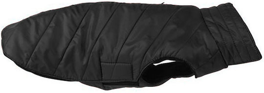 Nunbell Pet Black Fleece Dog Coat with 42cm Back Length