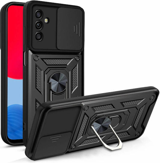 Bodycell Armor Slide Back Cover Plastic Black (Galaxy A13 5G)