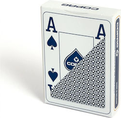 Cartamundi Copag Poker Plasticized Card Deck Blue