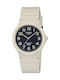 Casio Men's Watch 34.9mm Battery with Beige Rubber Strap