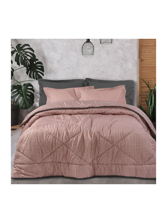 Das Home Bettdecke Einzel 160x230cm 9575 Pink