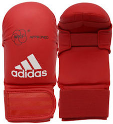 Adidas 661.22 Γάντια Karate WKF Approved Κόκκινα
