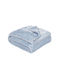 Das Home Blanket Cot Light Blue 110x150cm