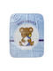 Das Home Blanket Cot Light Blue Baby Shower 110x140cm