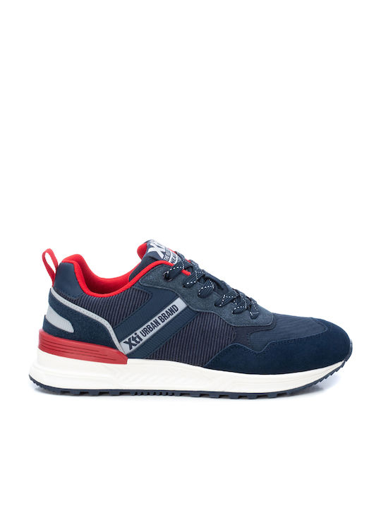 Xti Ανδρικά Sneakers Navy Μπλε