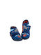 Mini Max Ανατομικές Παιδικές Παντόφλες Μποτάκια Μπλε V-Diman