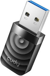 Cudy WU1300S Ασύρματος USB Αντάπτορας Δικτύου 1300Mbps
