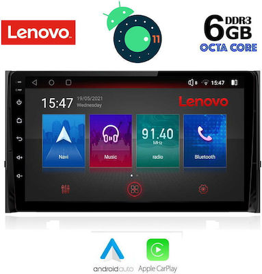 Lenovo Sistem Audio Auto pentru Skoda Karoq / Kodiaq 2016 cu Clima (Bluetooth/USB/AUX/WiFi/GPS/Partitură) cu Ecran Tactil 10"