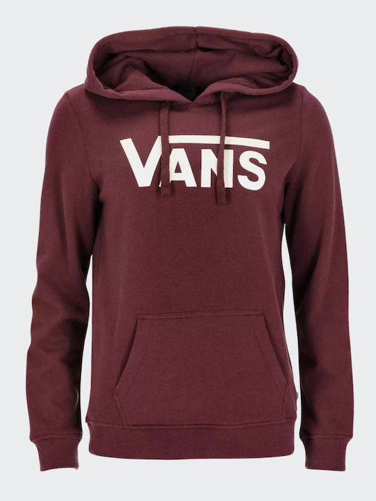 Vans Women's Sweatshirt Hooded Burgundy VN0A5HNPCI3