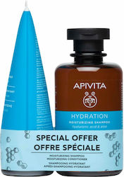 Apivita Holistic Hair Care Σετ Περιποίησης Μαλλιών με Σαμπουάν 2τμχ