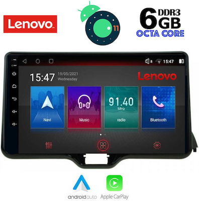 Lenovo Car-Audiosystem für Toyota Yaris 2020 (Bluetooth/USB/AUX/WiFi/GPS) mit Touchscreen 10"