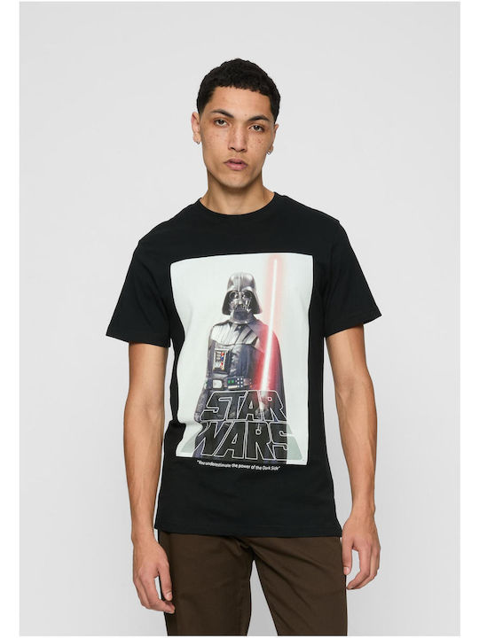 Merchcode Darth Vader Logo Tricou Războiul Stelelor Negru MC863-00007