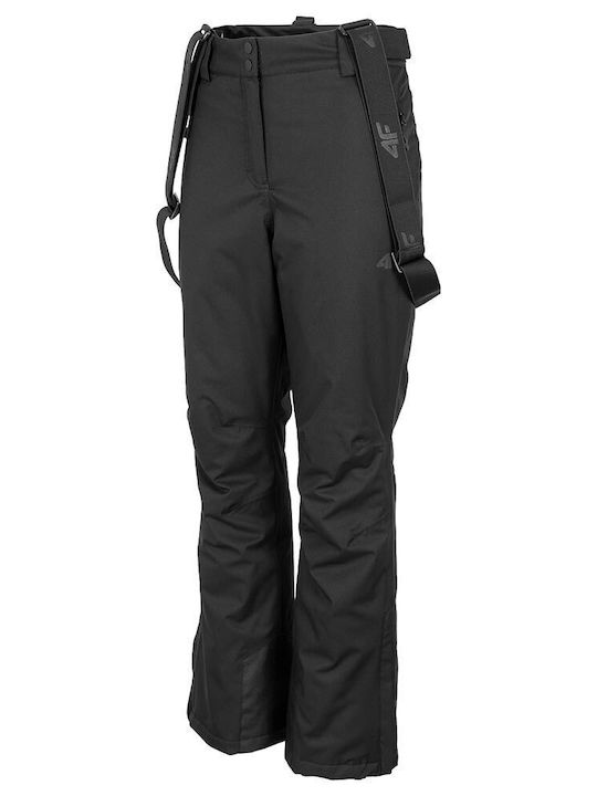 4F H4Z22-SPDN001-20S Γυναικείο Παντελόνι Σκι & Snowboard Μαύρο