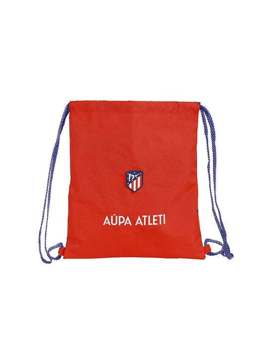 Atletico Madrid Atlético Madrid Παιδική Τσάντα Πουγκί Κόκκινη 35εκ.