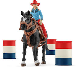 Schleich-S Cowgirl Barrel Racing για 3+ Ετών