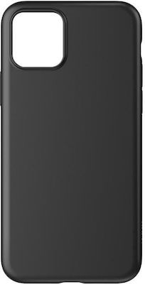 Hurtel Soft Flexible Silicone Back Cover Black (Galaxy A03)