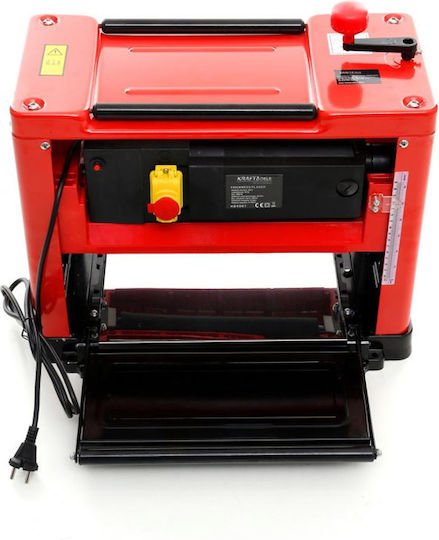 Kraft & Dele KD1581 Дървообработваща планираща машина с мощност 2000W, Диск за рязане с диаметър 330мм и Скорост на рязане 8000оборотивминута