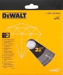 DEWALT Δίσκος Κοπής Δομικών Υλικών 125mm