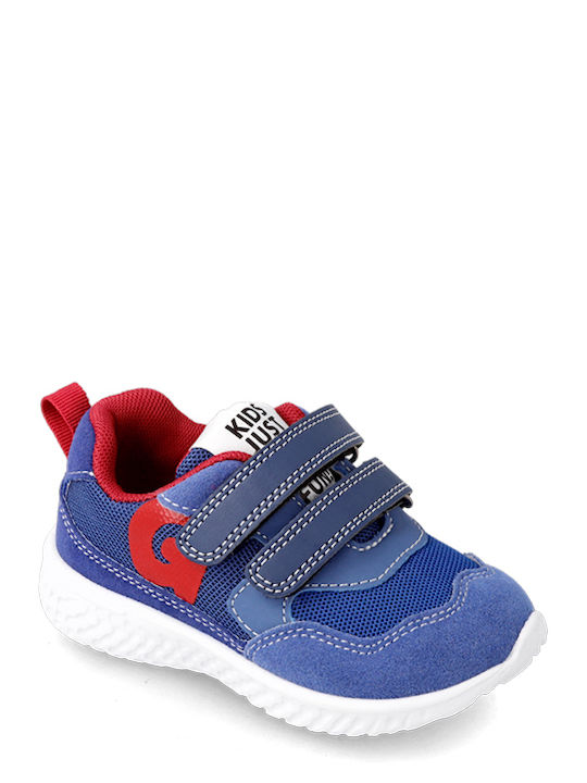 Garvalin Παιδικά Sneakers με Σκρατς Μπλε