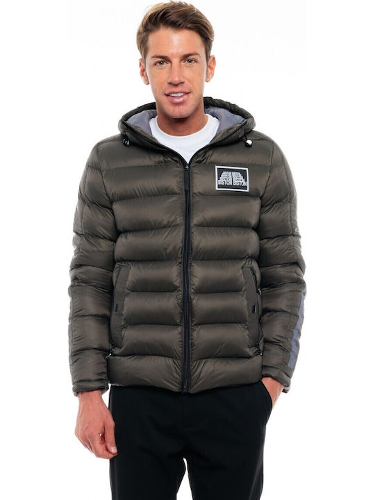 Biston Winter Jacke Puffer Grün
