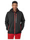 4F Men's Ski & Snowboard Jacket Black H4Z22-KUMN003-20S