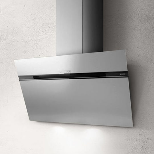 Elica Stripe Lux Șemineu Hotă 90cm Inox