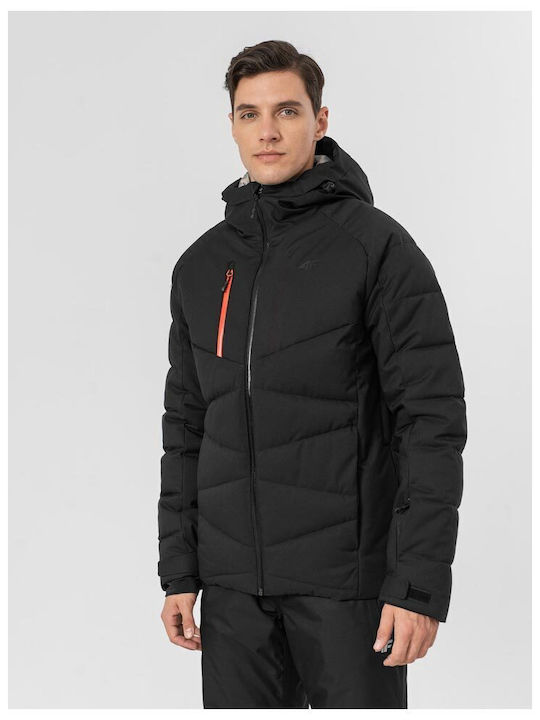 4F Men's Ski & Snowboard Jacket Black H4Z22-KUM...