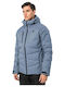 4F Men's Ski & Snowboard Jacket Blue H4Z22-KUMN007-32S