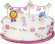 Amscan First Birthday Girl Διακοσμητικό για Τούρτα
