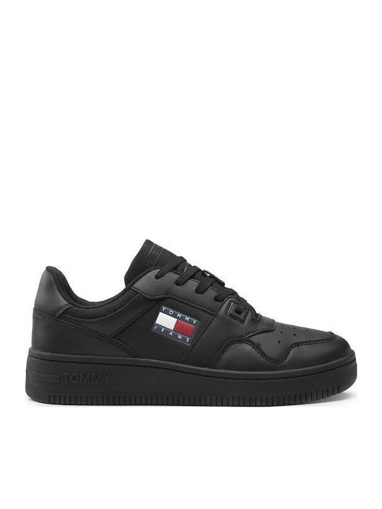 Retro Basket Adidași Pentru Bărbați Negri